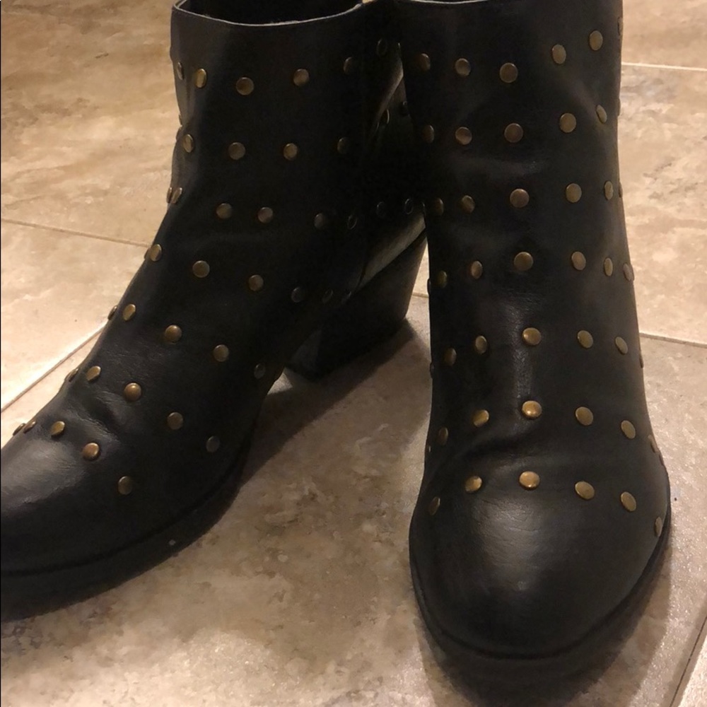 Studded booties